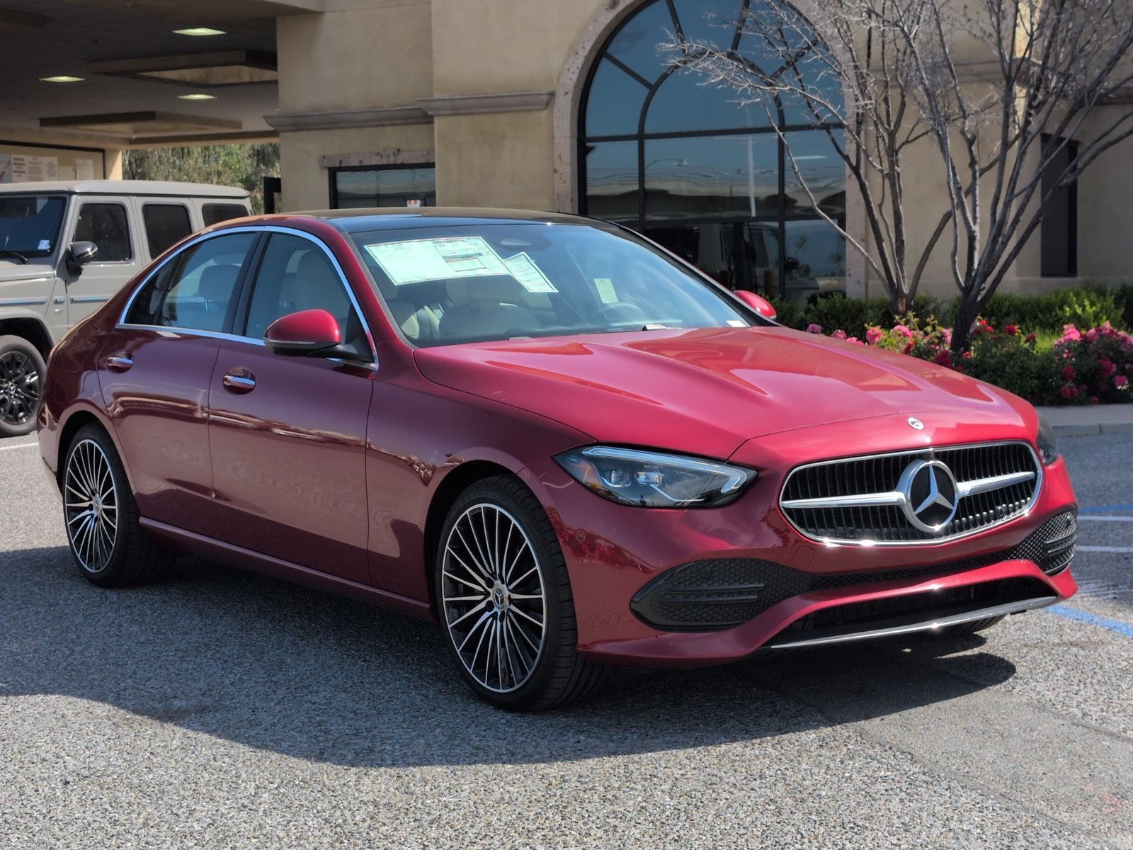 New 2026 MANUFAKTUR Patagonia Red Metallic Mercedes-Benz C 300 image 7