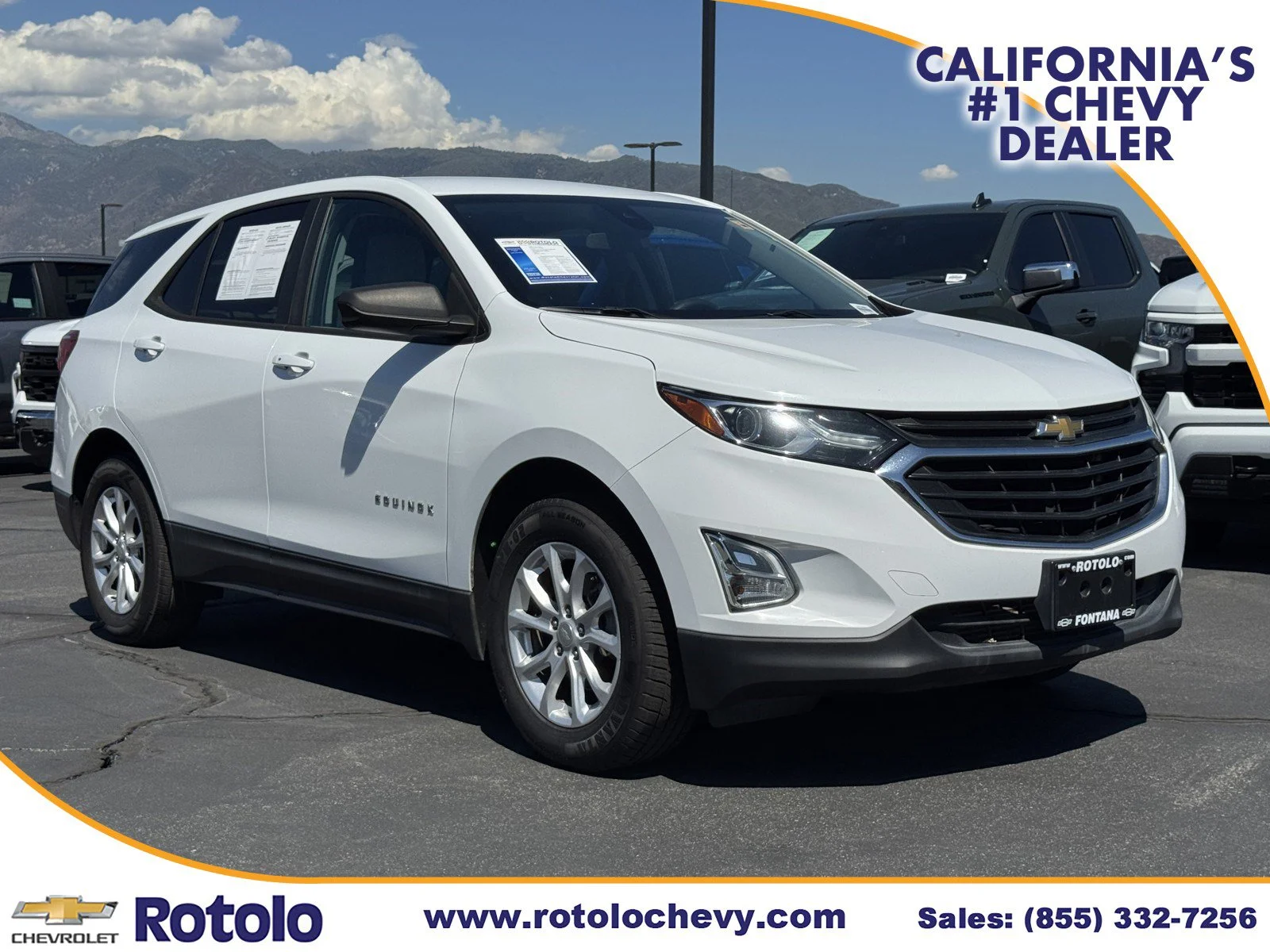 Used 2020 Summit White Chevrolet LS image 1