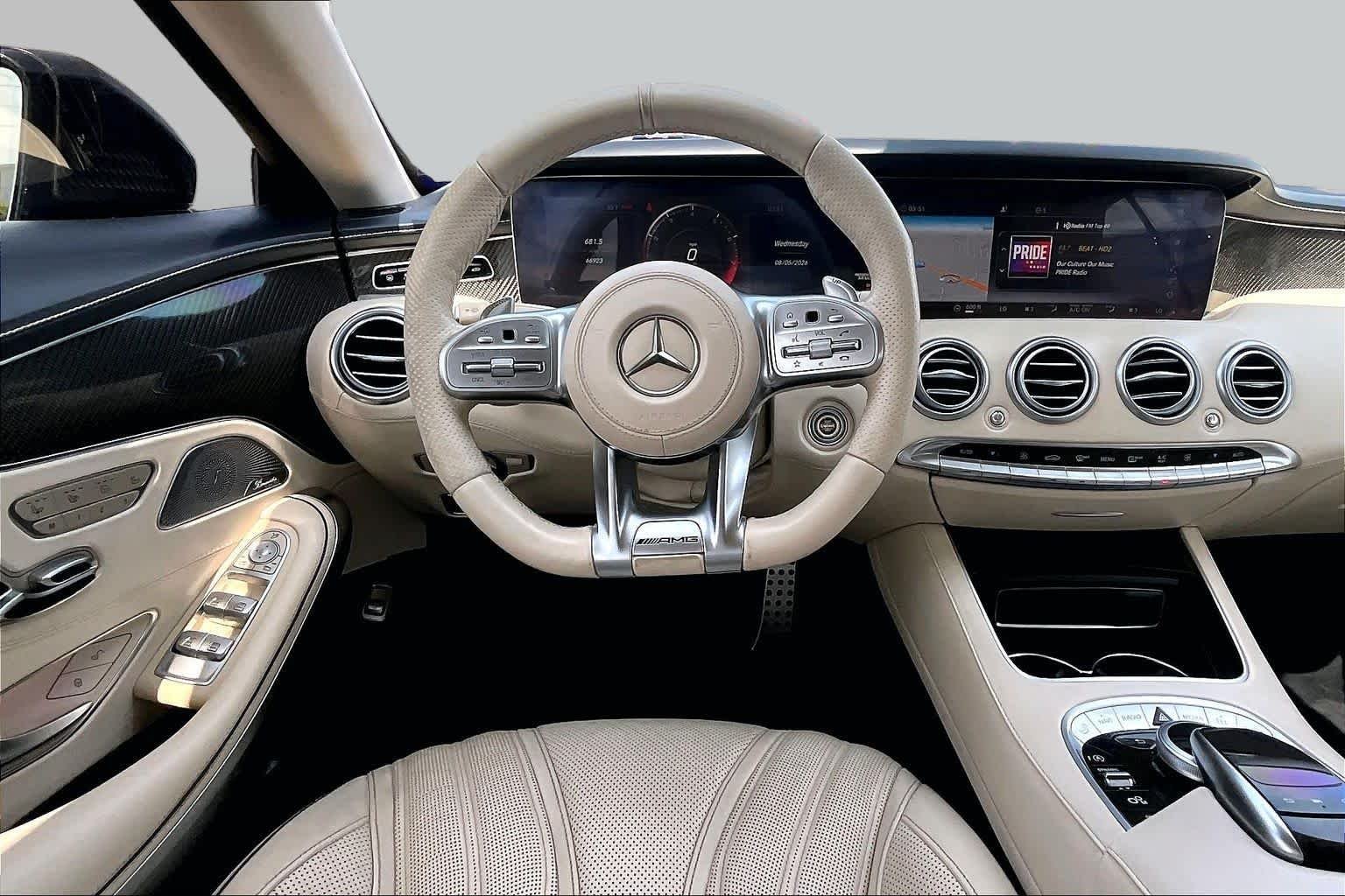 Used 2018 Diamond Silver Metallic Mercedes-Benz AMG® S 63 image 6