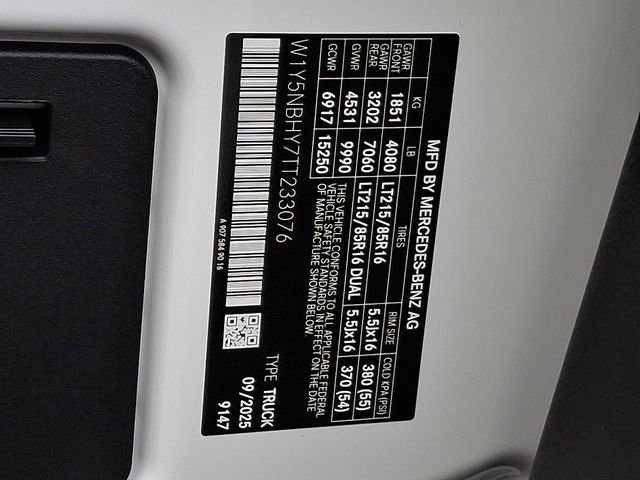 2026 Mercedes-Benz Sprinter Cargo Van Base - Photo 20