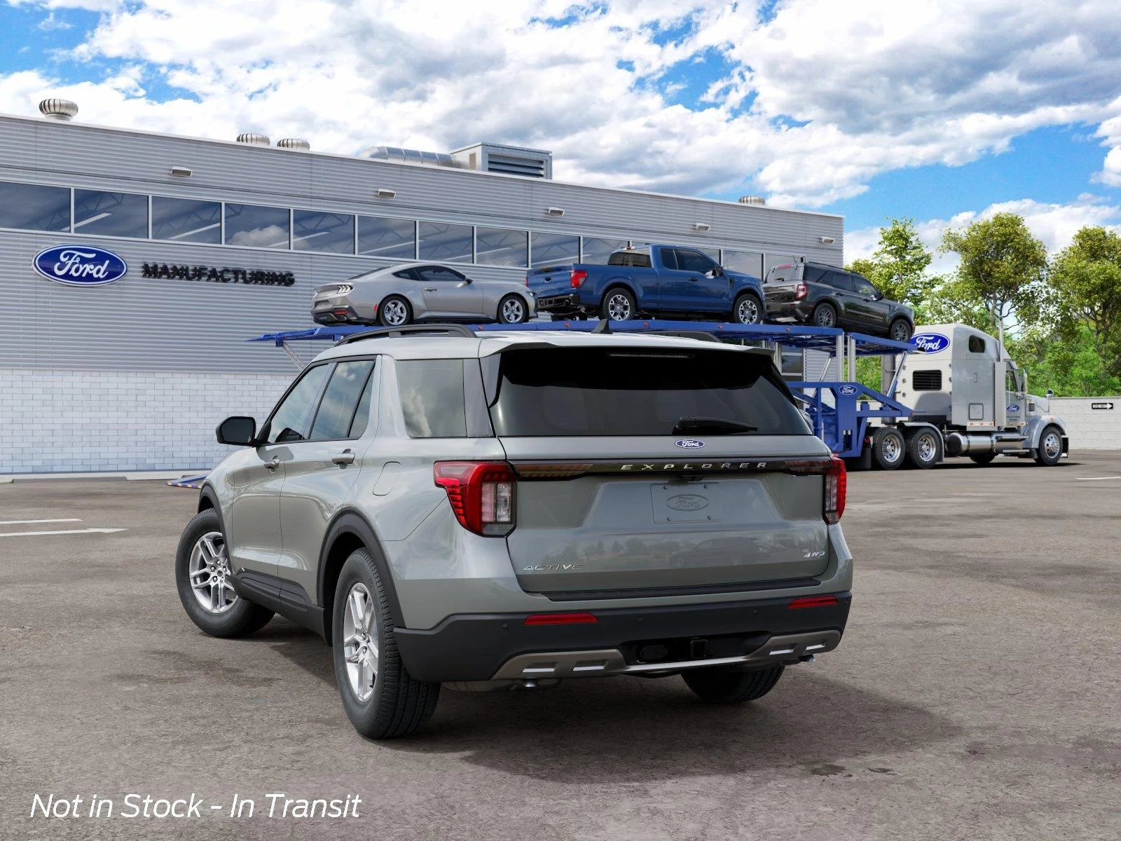 New 2027 Avalanche Gray FORD Active image 4