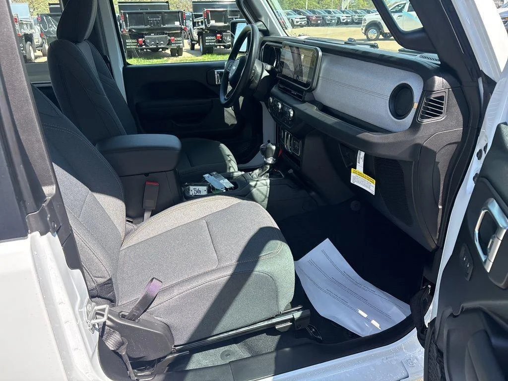 New 2026 Bright White Clearcoat Jeep Sport image 11