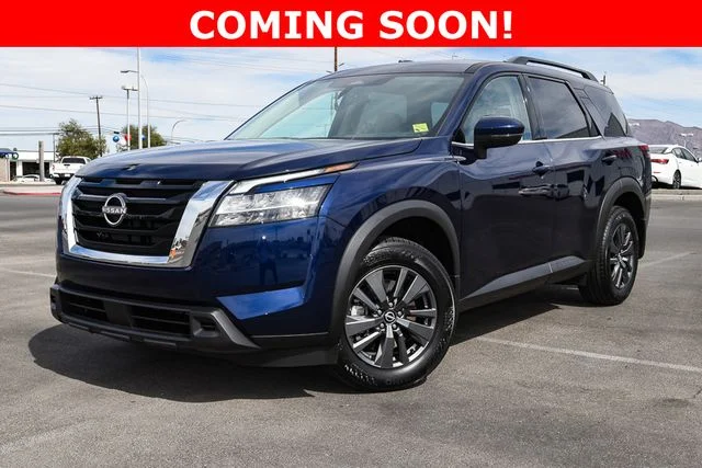 Used 2024 Blue Nissan SV image 3