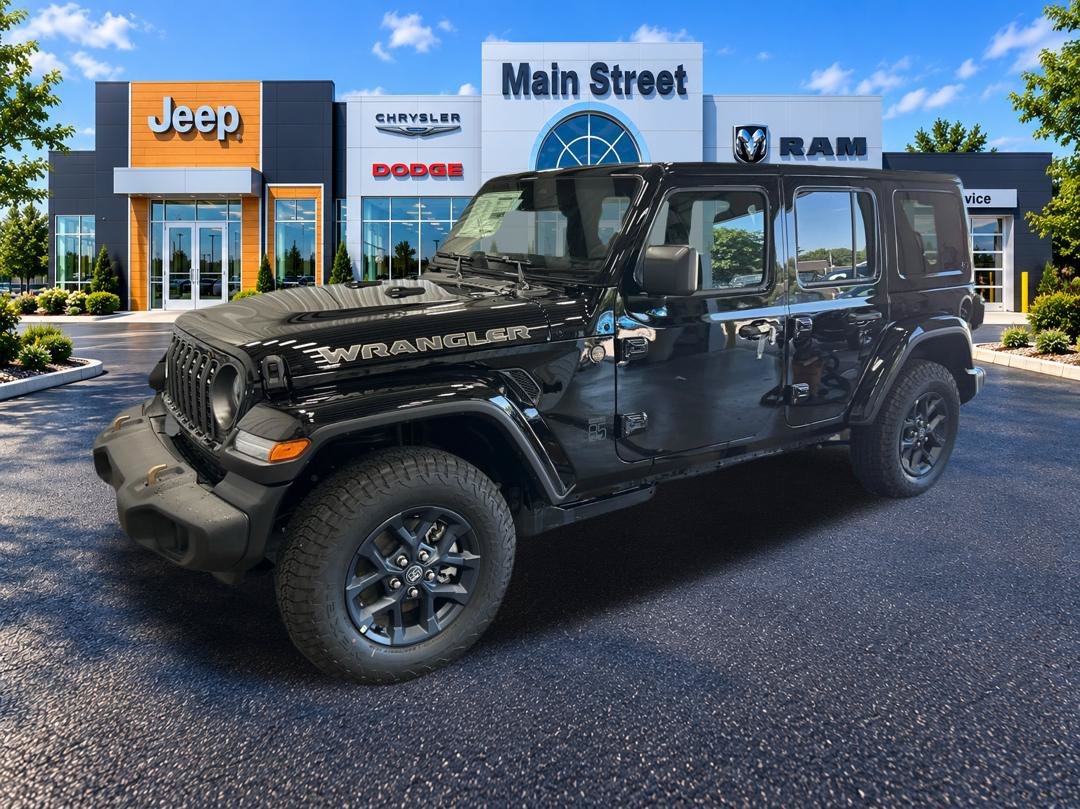 New 2026 Black Clear-Coat Exterior Paint Jeep 85th Anniversary Edition image 1