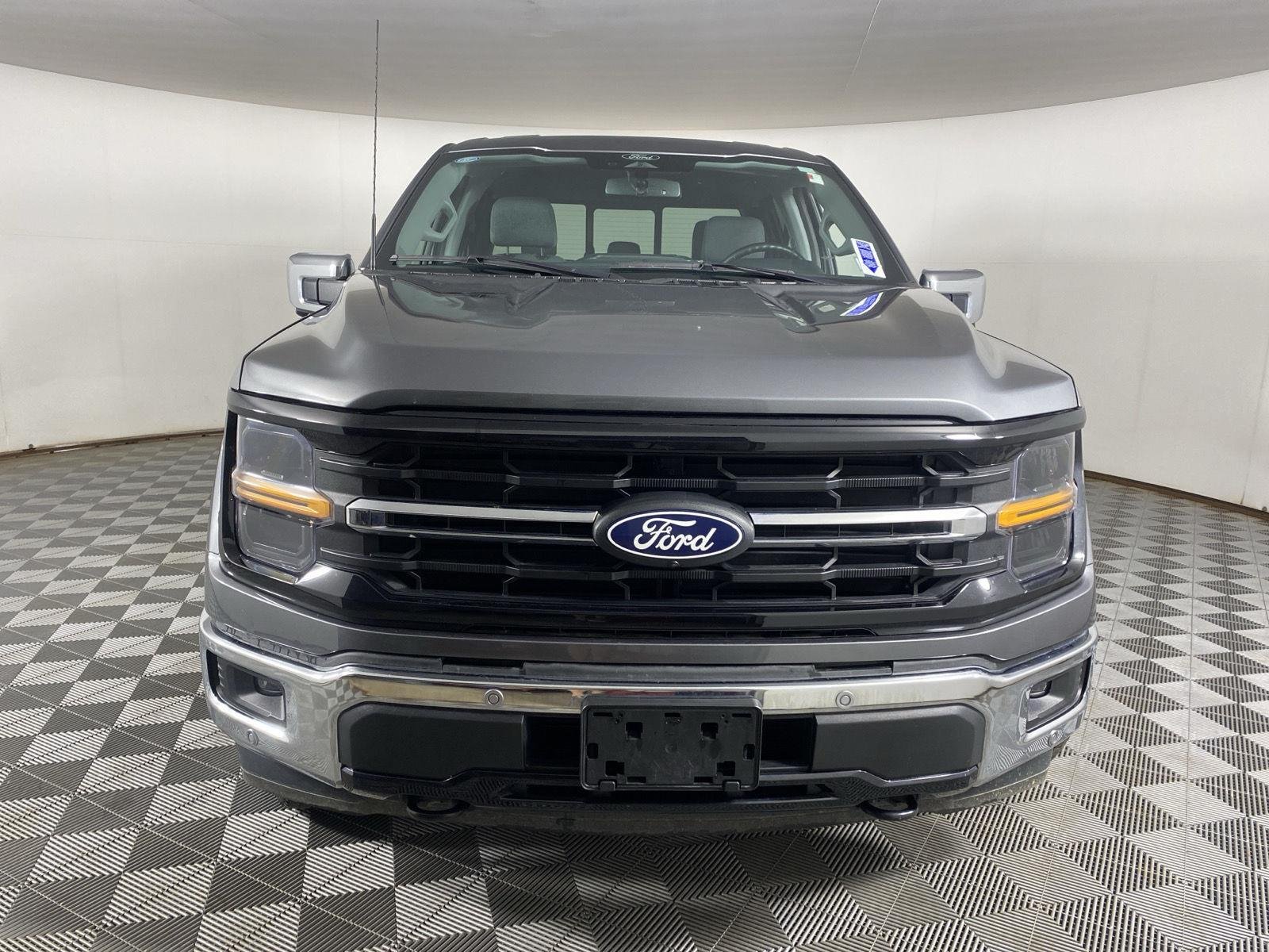 Used 2024 Carbonized Gray Ford XLT image 2