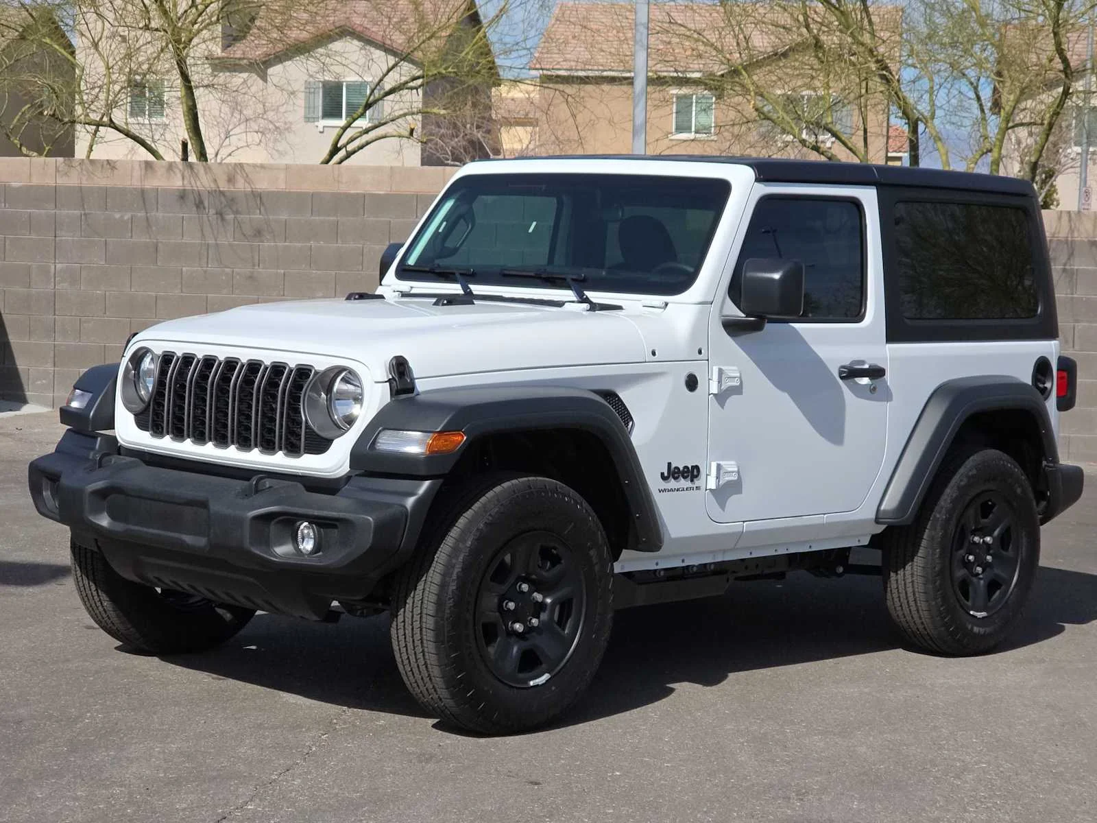 New 2026 Bright White Clearcoat Jeep Sport image 4