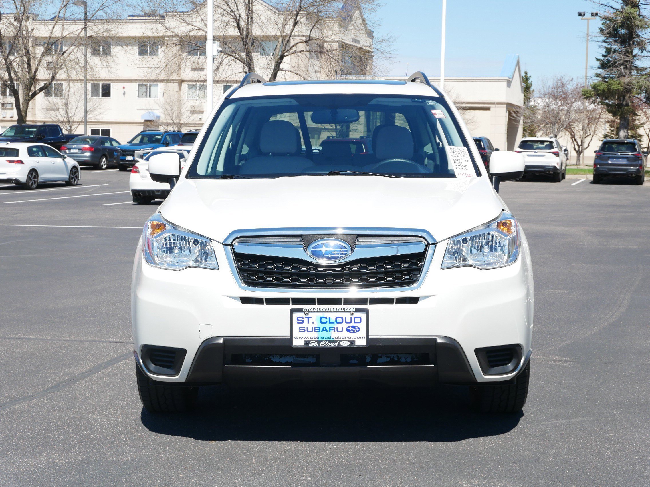 Used 2015 Subaru Forester i Premium with VIN JF2SJADC4FH566447 for sale in Saint Cloud, Minnesota
