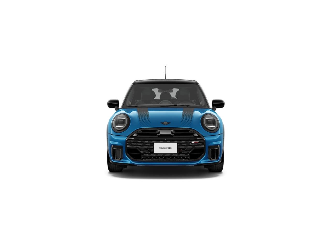 New 2026 Icy Sunshine Blue Metallic MINI Iconic image 2