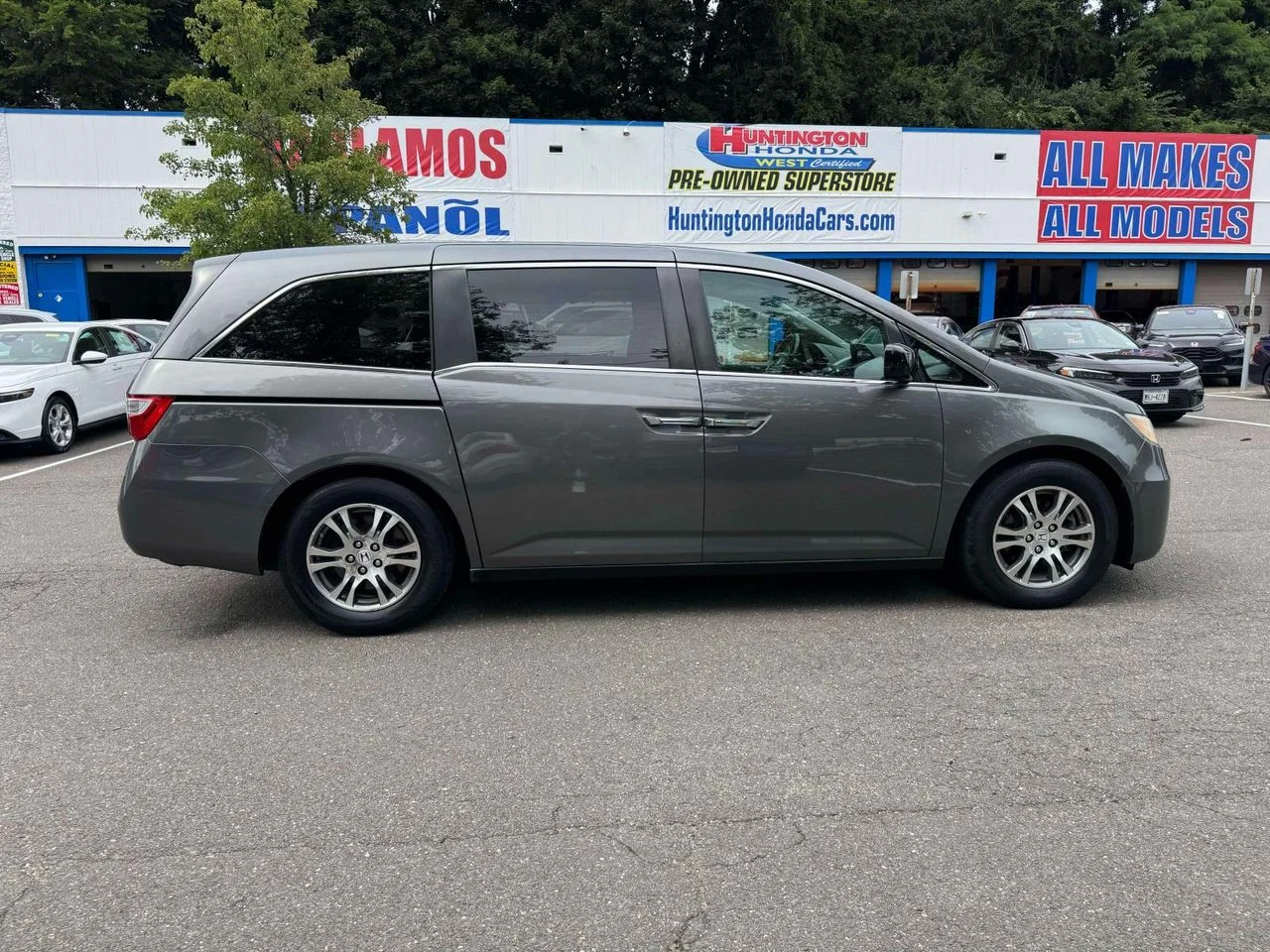 Used 2012 Polished Metal Metallic Honda EX-L image 9