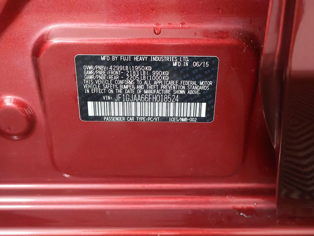 Used 2015 Red Subaru 2.0i image 39