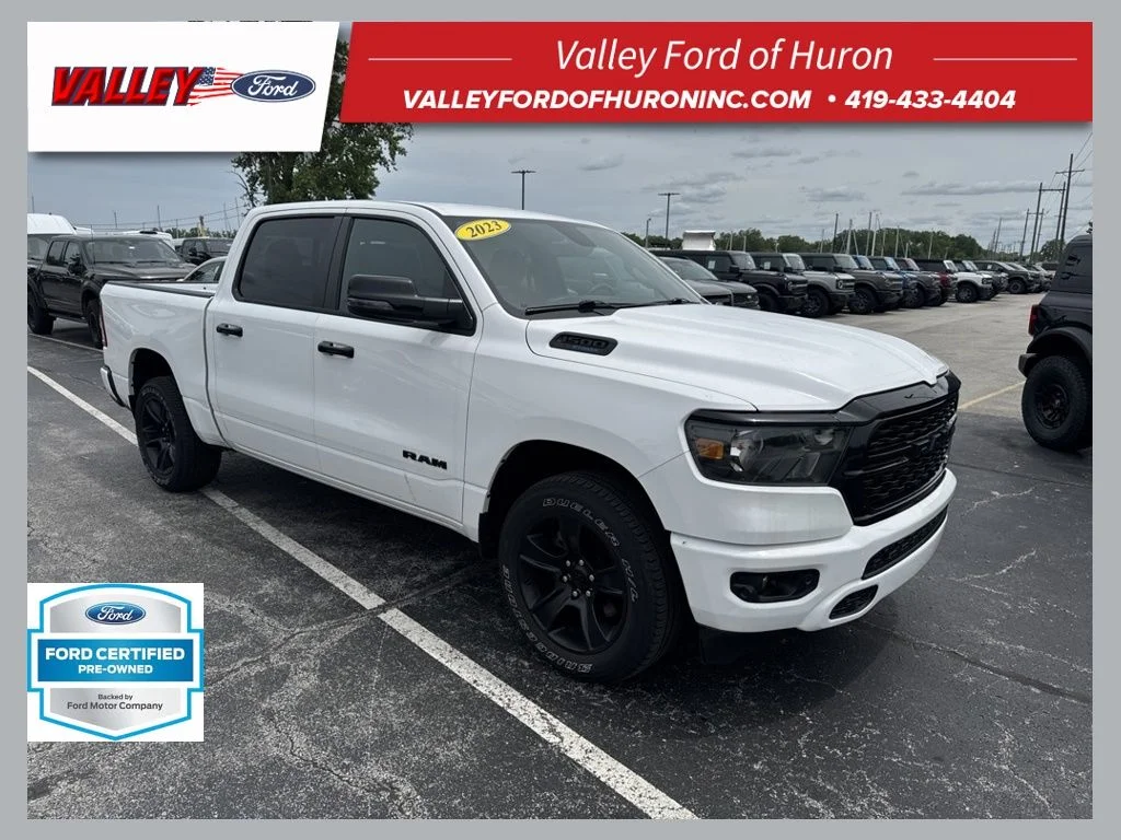 Certified Used 2023 Bright White Clearcoat Ram Big Horn/Lone Star image 1