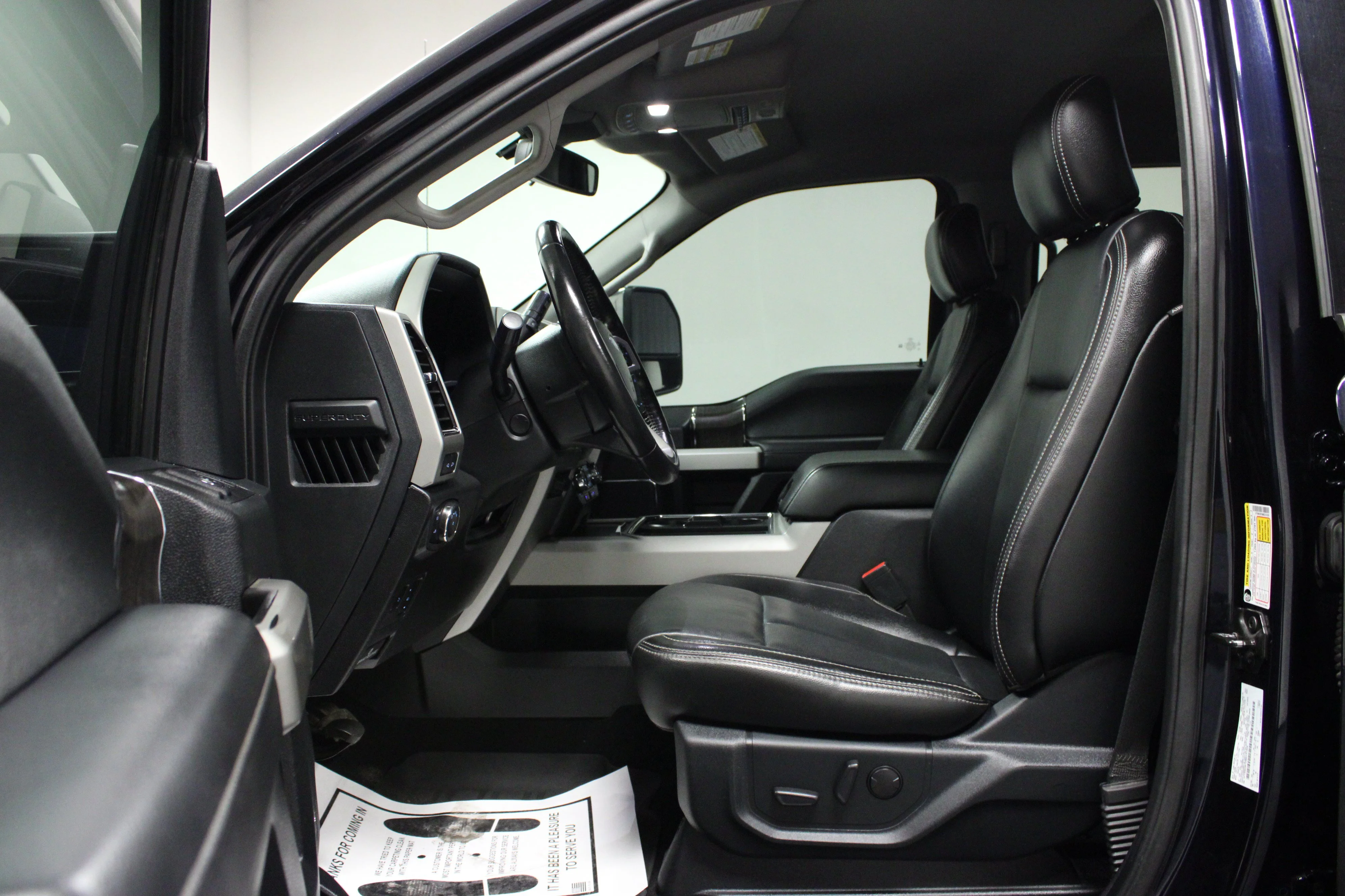 Used 2021 Antimatter Blue Metallic Ford LARIAT image 12