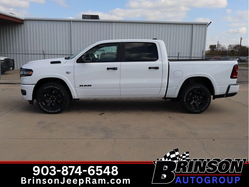 New 2026 Bright White Clearcoat RAM Lone Star image 3