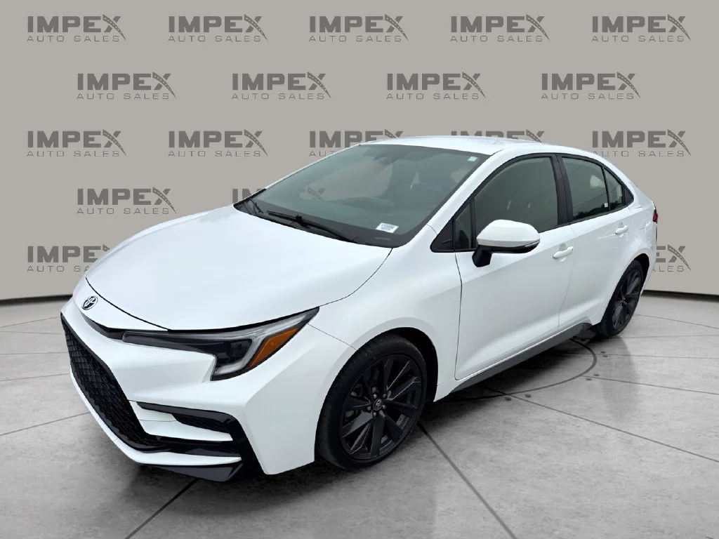 Used 2024 White Toyota SE image 1