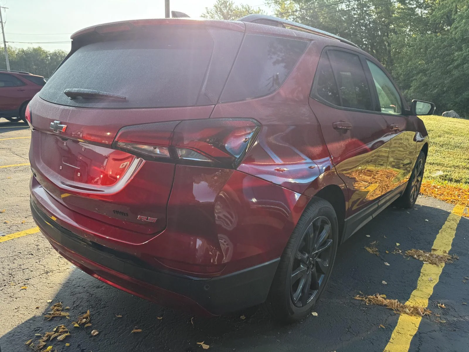 Used 2024 Radiant Red Tintcoat Chevrolet RS image 4