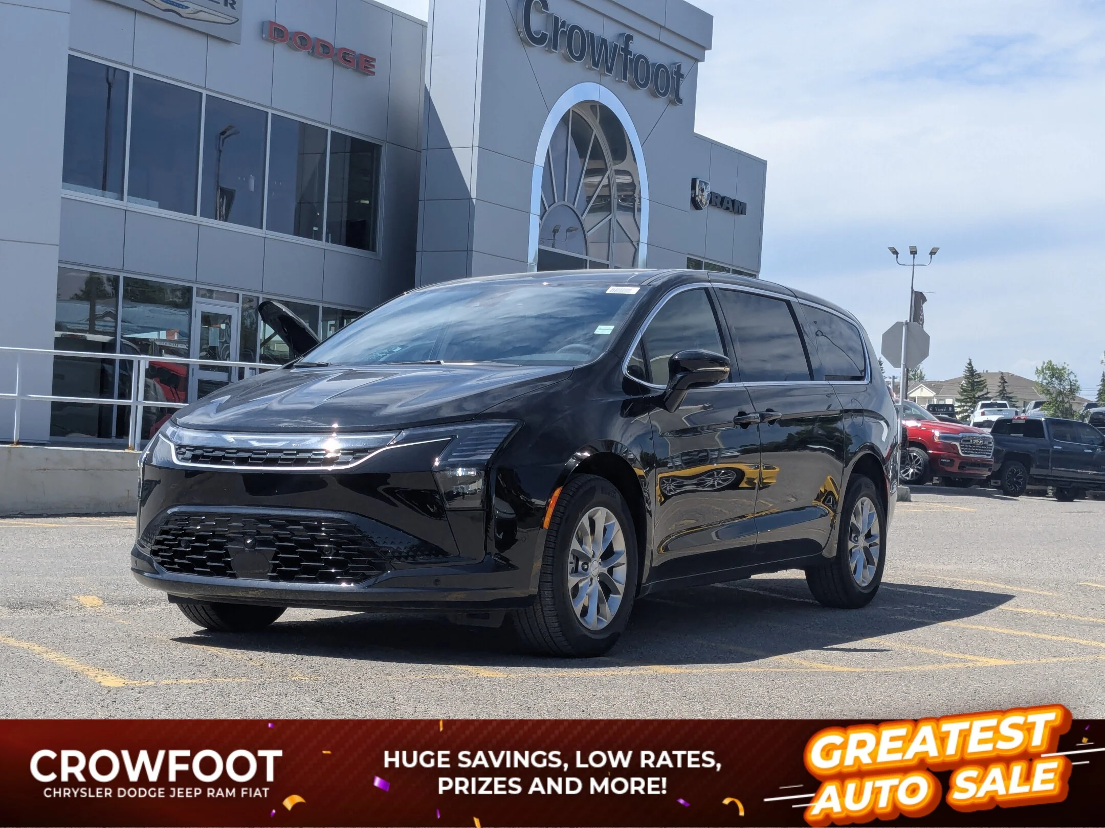 New 2027 Black Chrysler Select - - AWD - Safety Sphere Pkg - 360 Surround View Cam & More! image 1