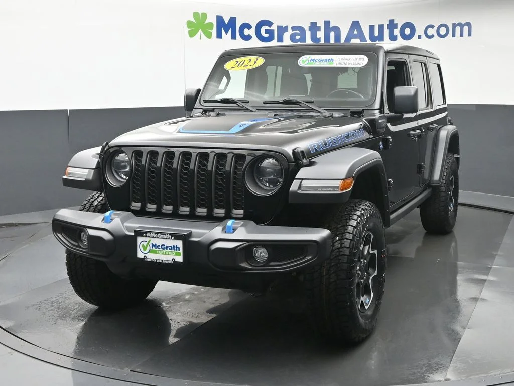Certified Used 2023 Black Jeep Rubicon 4xe image 21