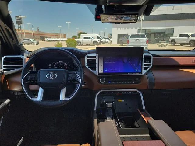 Used 2024 Wind Chill Pearl Toyota 1794 Limited Edition (A10) 4x4 CrewMax 5.5 ft. box image 11