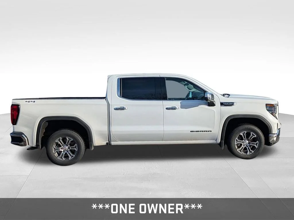 Certified 2025 GMC Sierra 1500 SLT with VIN 1GTUUDED7SZ129537 for sale in Inver Grove Heights, Minnesota