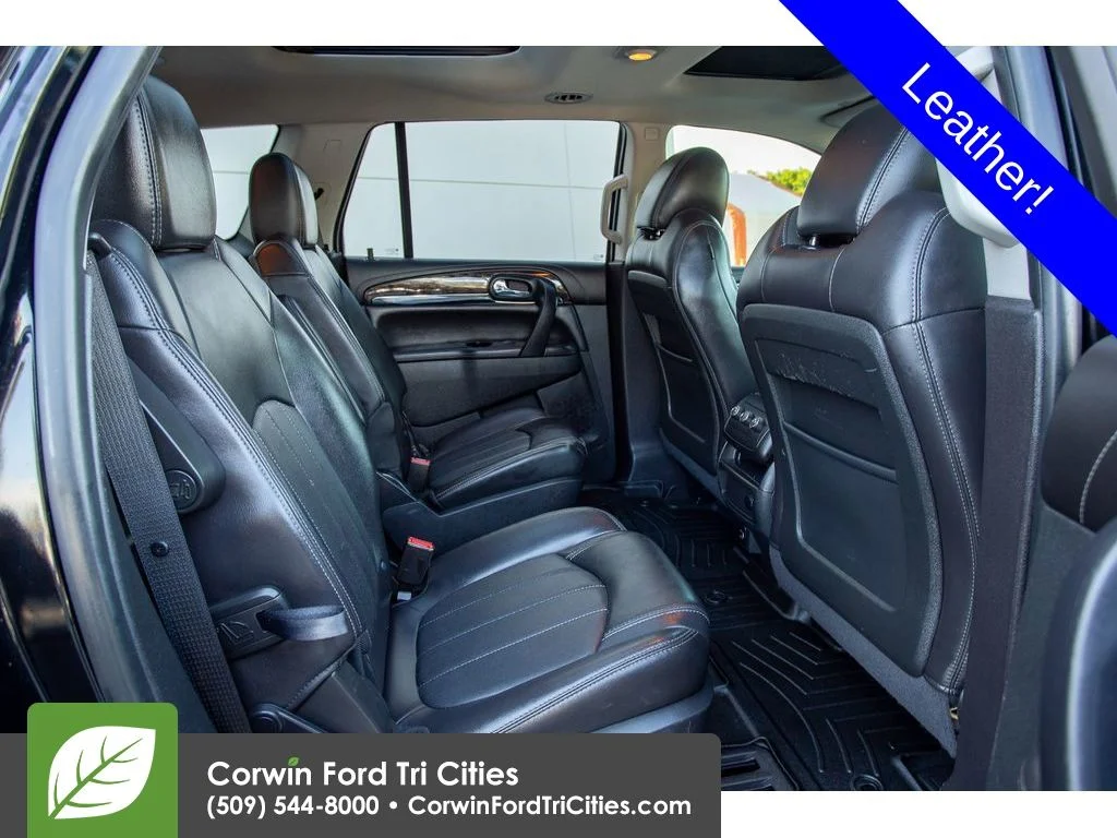Used 2017 Ebony Twilight Metallic Buick Leather Group image 8