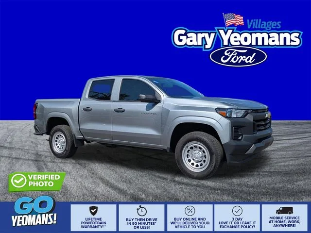 Certified Used 2025 Sterling Gray Metallic Chevrolet Work Truck image 1