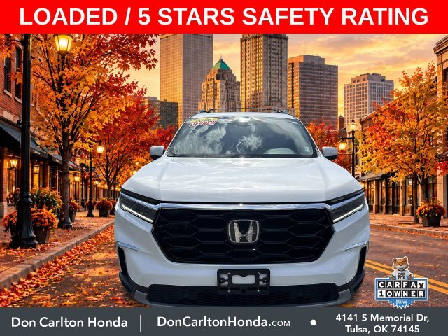 Used 2025 Platinum White Pearl Honda Touring image 2