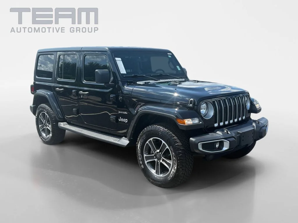 Used 2023 Black Jeep Sahara image 1