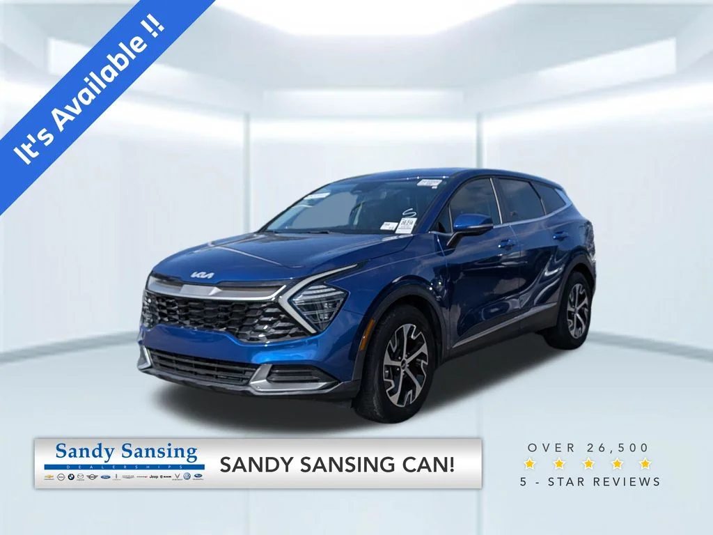 Used 2024 Blue Kia EX image 1