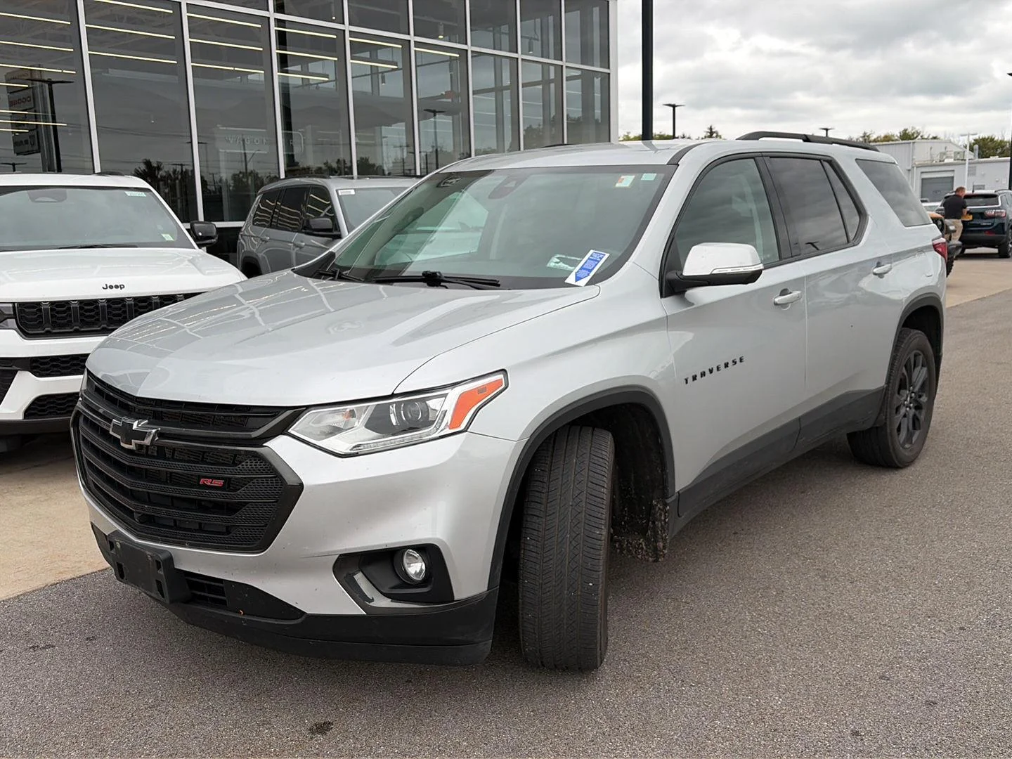 Used 2021 Silver Ice Metallic Chevrolet RS image 4