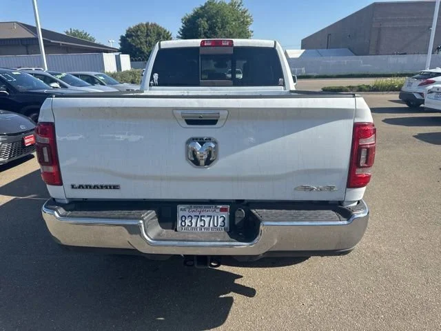 Used 2022 Bright White Clearcoat Ram Laramie image 7