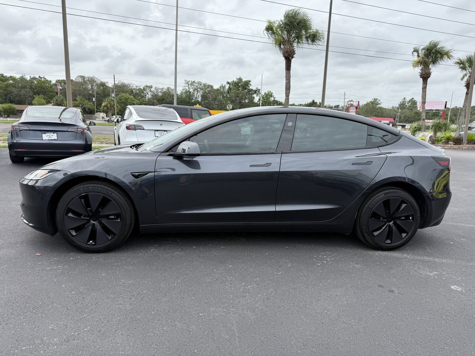 Used 2025 Stealth Gray Tesla Long Range image 7