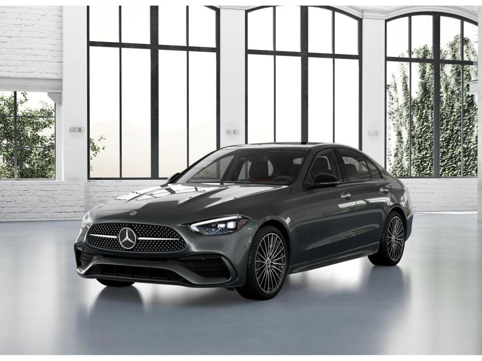 New 2026 Selenite Grey Metallic Mercedes-Benz C 300 image 41
