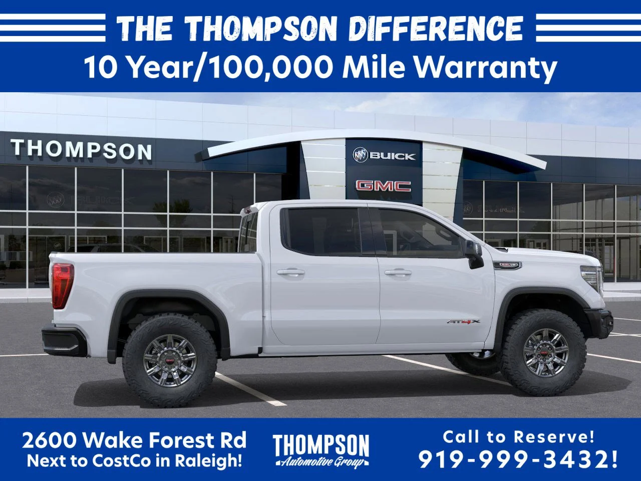 New 2026 Summit White GMC AT4X image 8