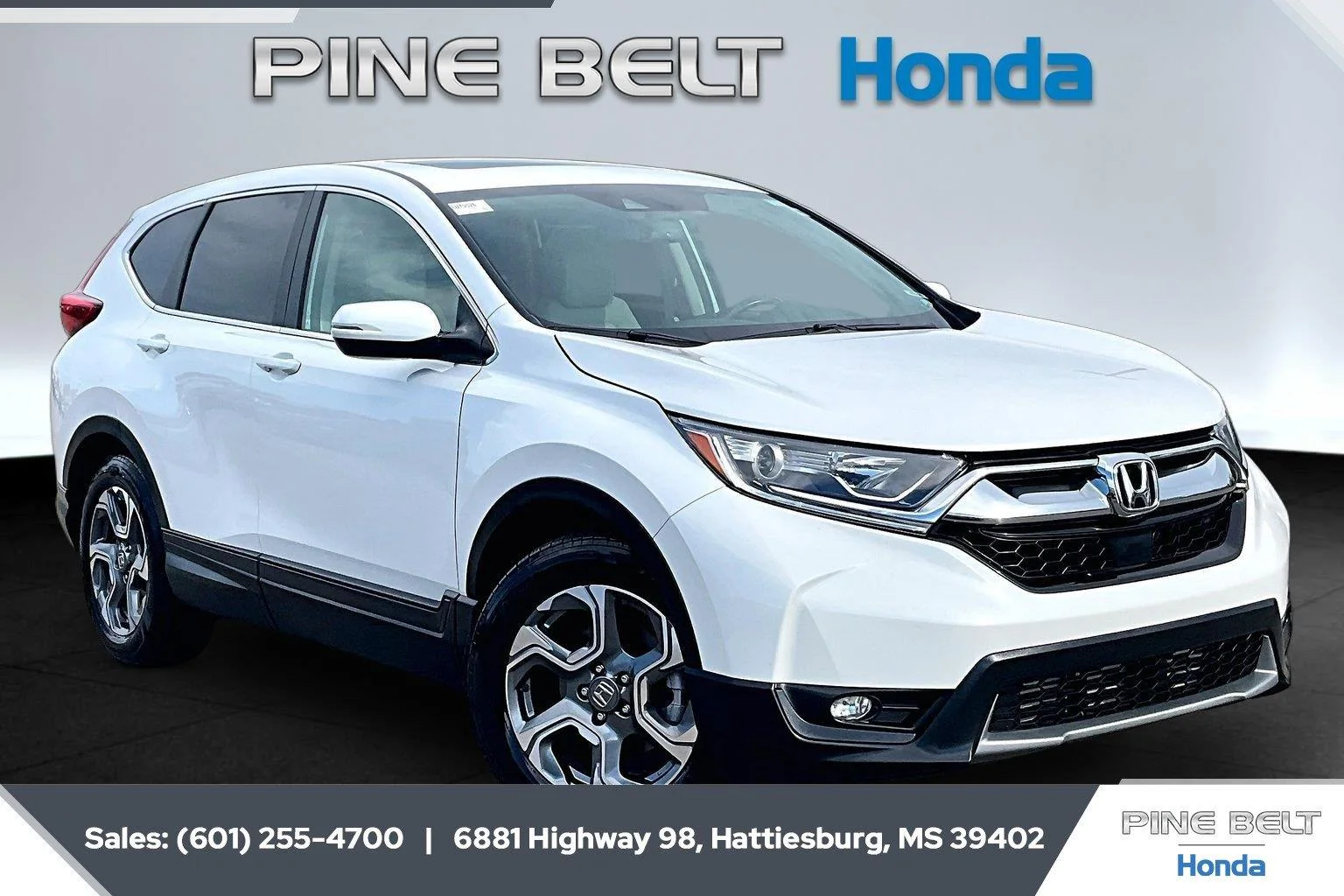 Used 2019 Platinum White Pearl Honda EX-L image 1