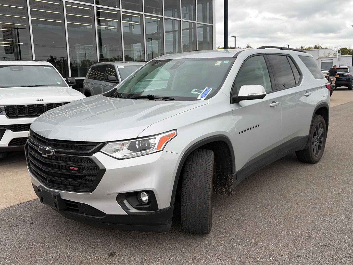 Used 2021 Silver Ice Metallic Chevrolet RS image 4