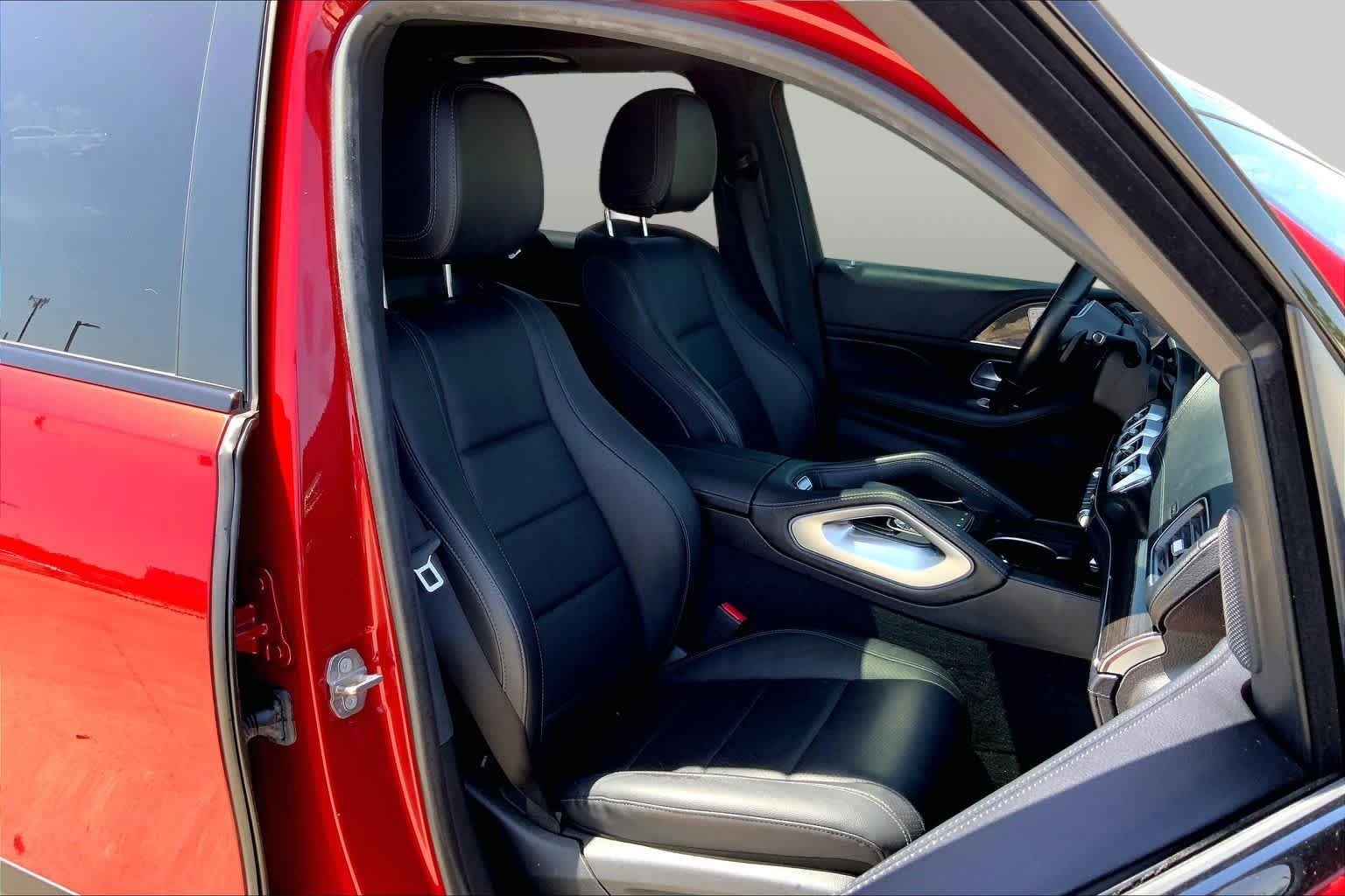 Used 2020 designo Cardinal Red Metallic Mercedes-Benz GLE 350 image 9