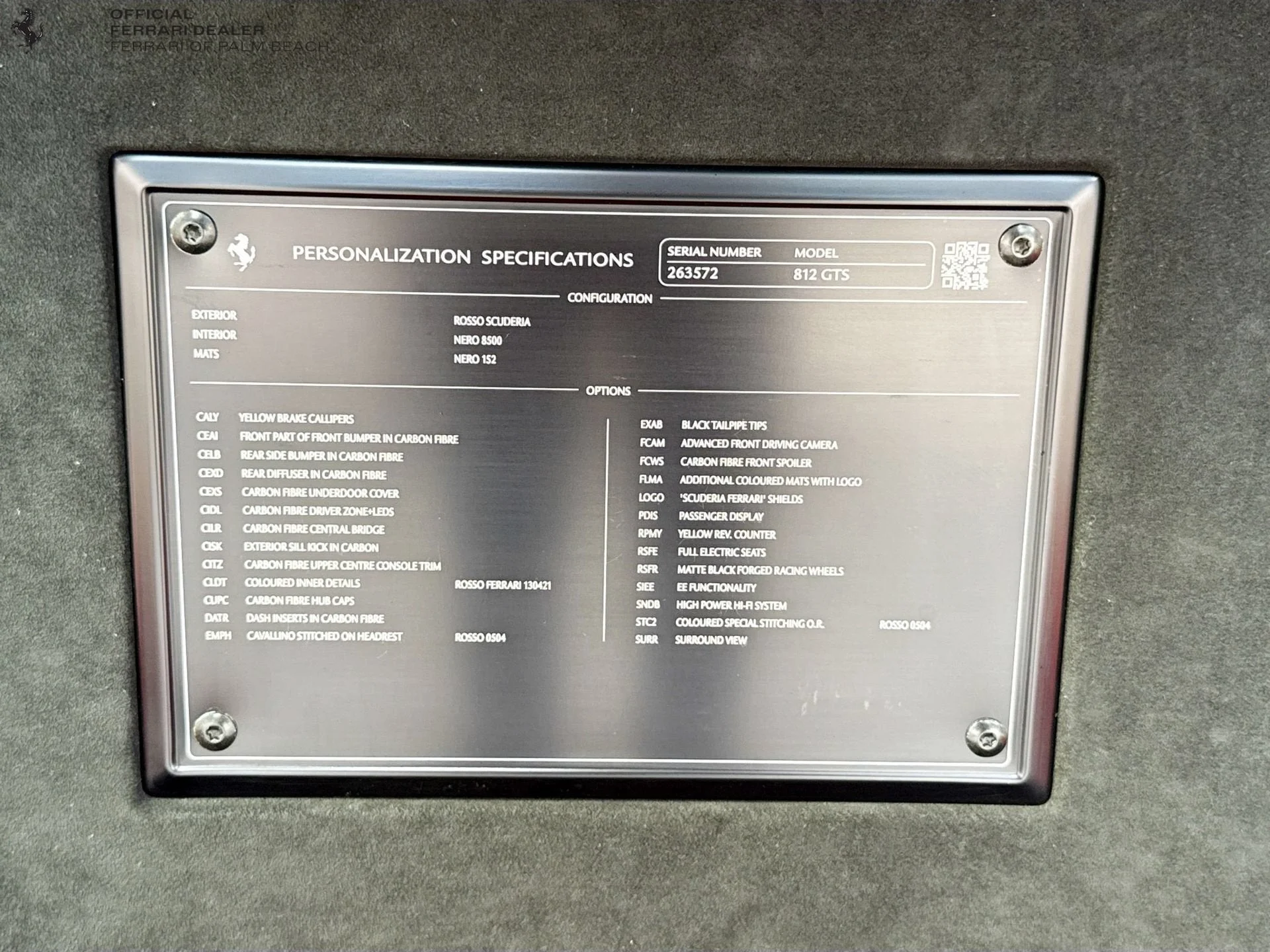 Certified Used 2021 Rosso Scuderia Ferrari Base image 28