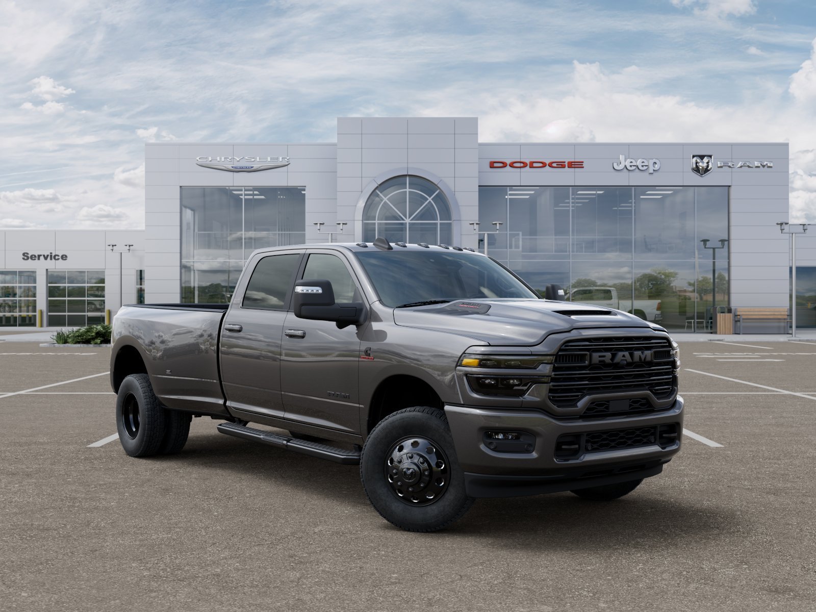 New 2026 Granite Crystal Metallic Clear-Coat Exterior Paint RAM Laramie image 31