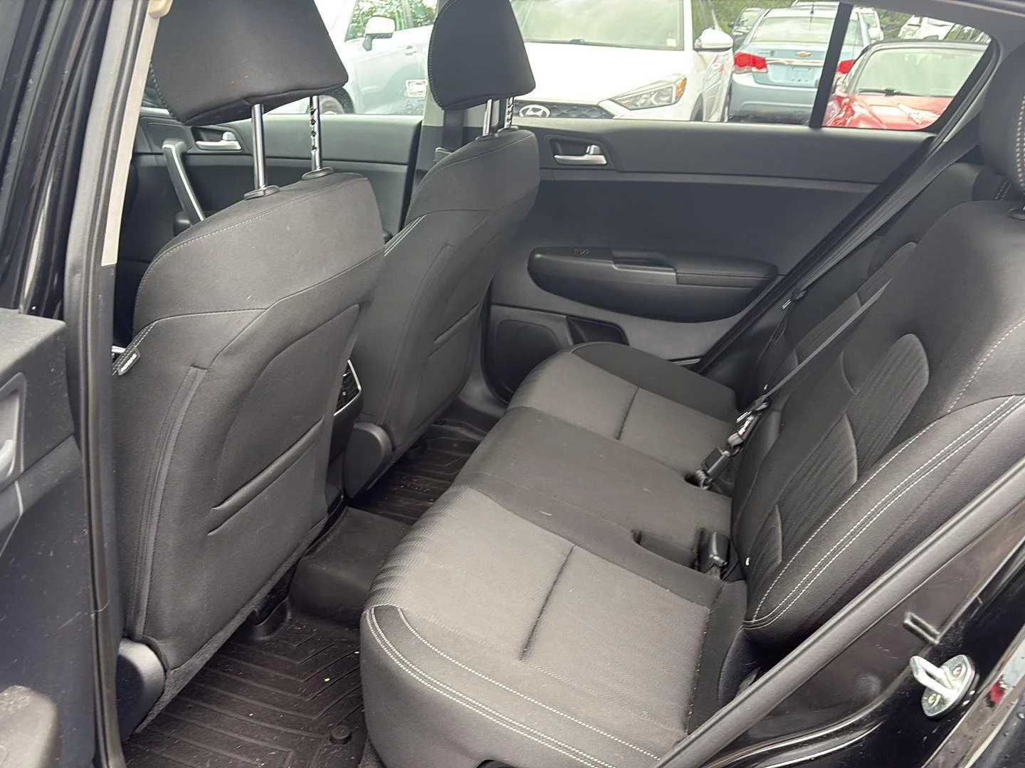 Used 2020 Black Cherry Kia LX image 8