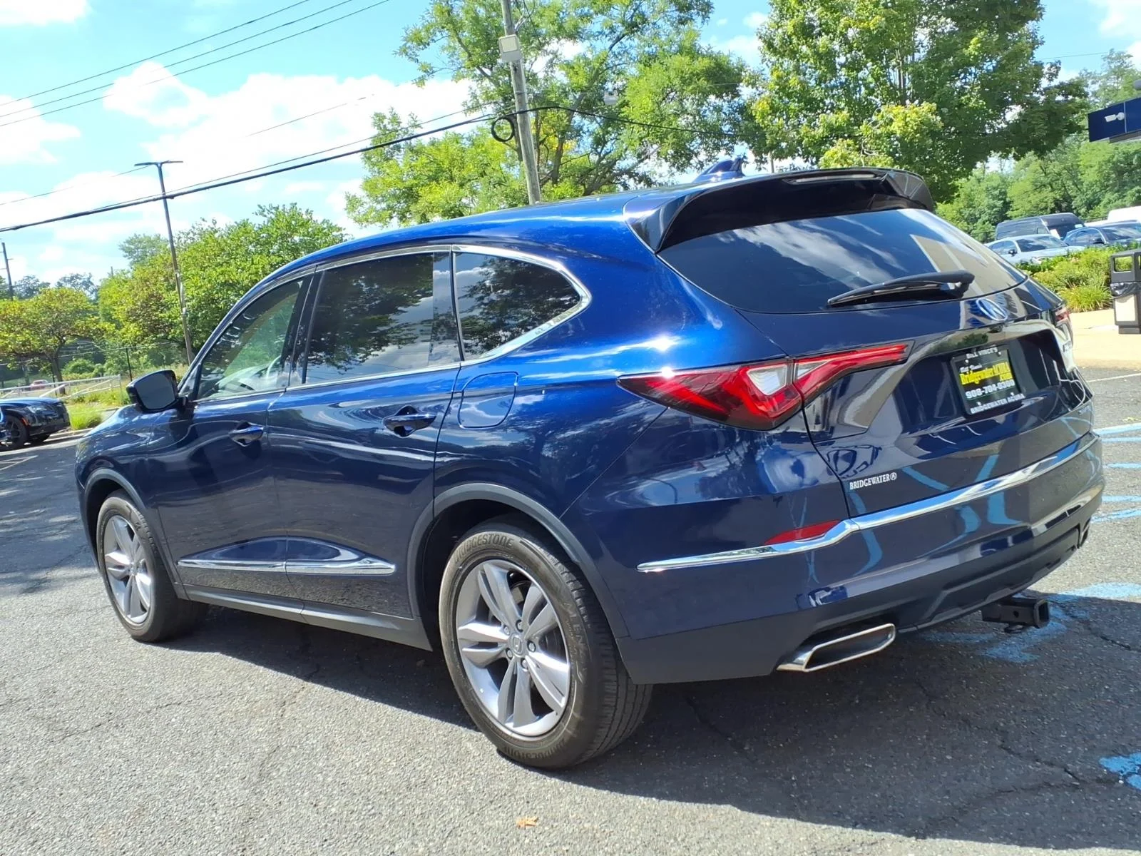 Used 2024 Fathom Blue Pearl Acura SH-AWD image 4