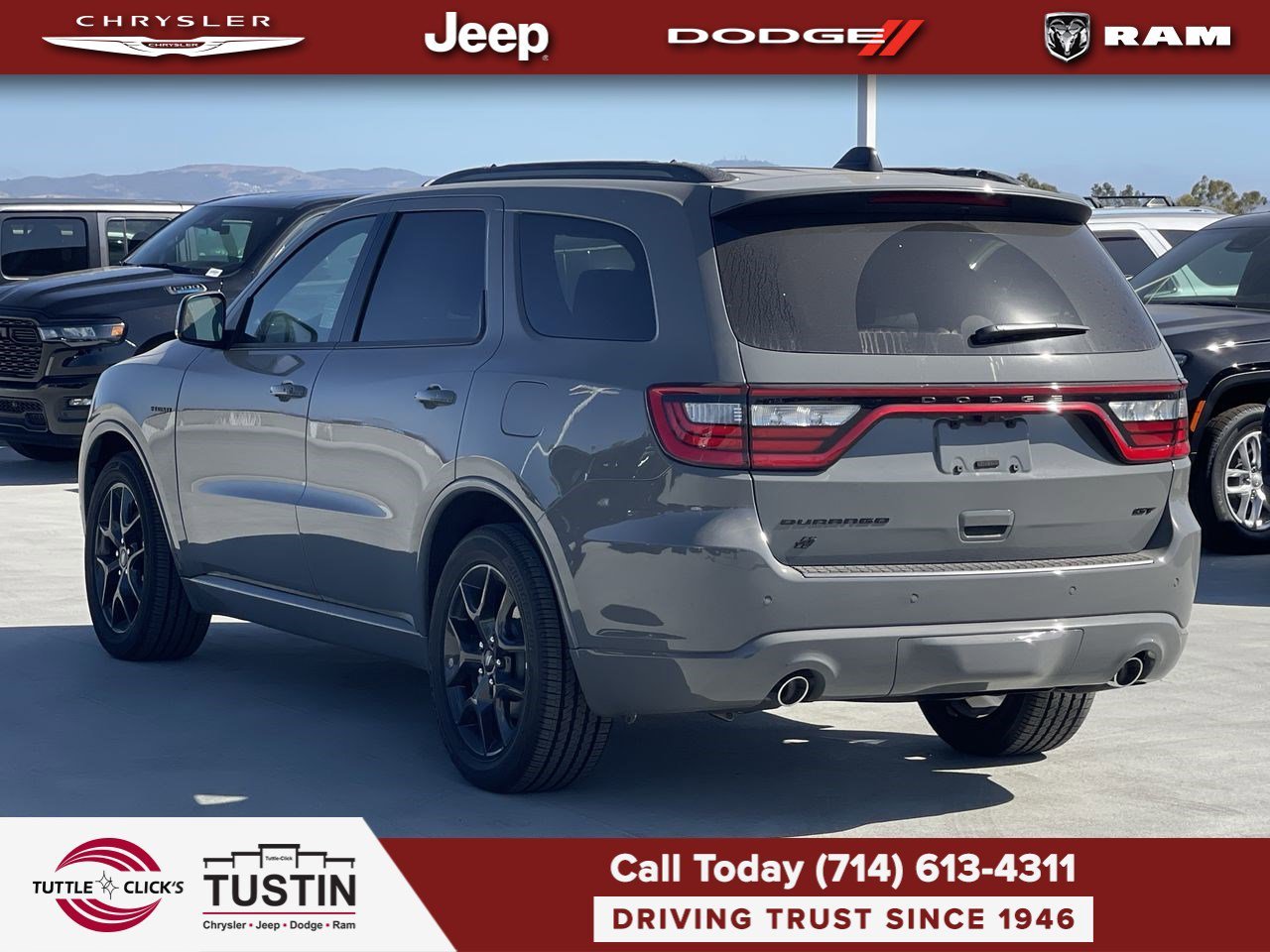 New 2026 Destroyer Gray Clear-Coat Exterior Paint Dodge GT Premium HEMI V8 image 4