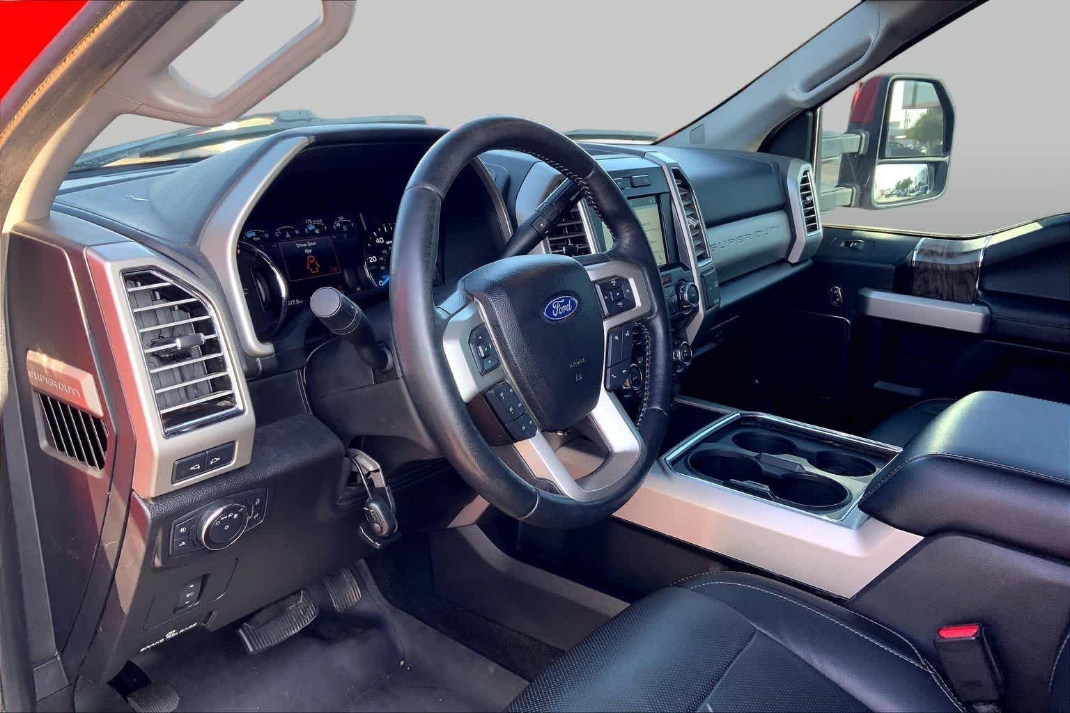 Used 2017 Race Red Ford Lariat image 18