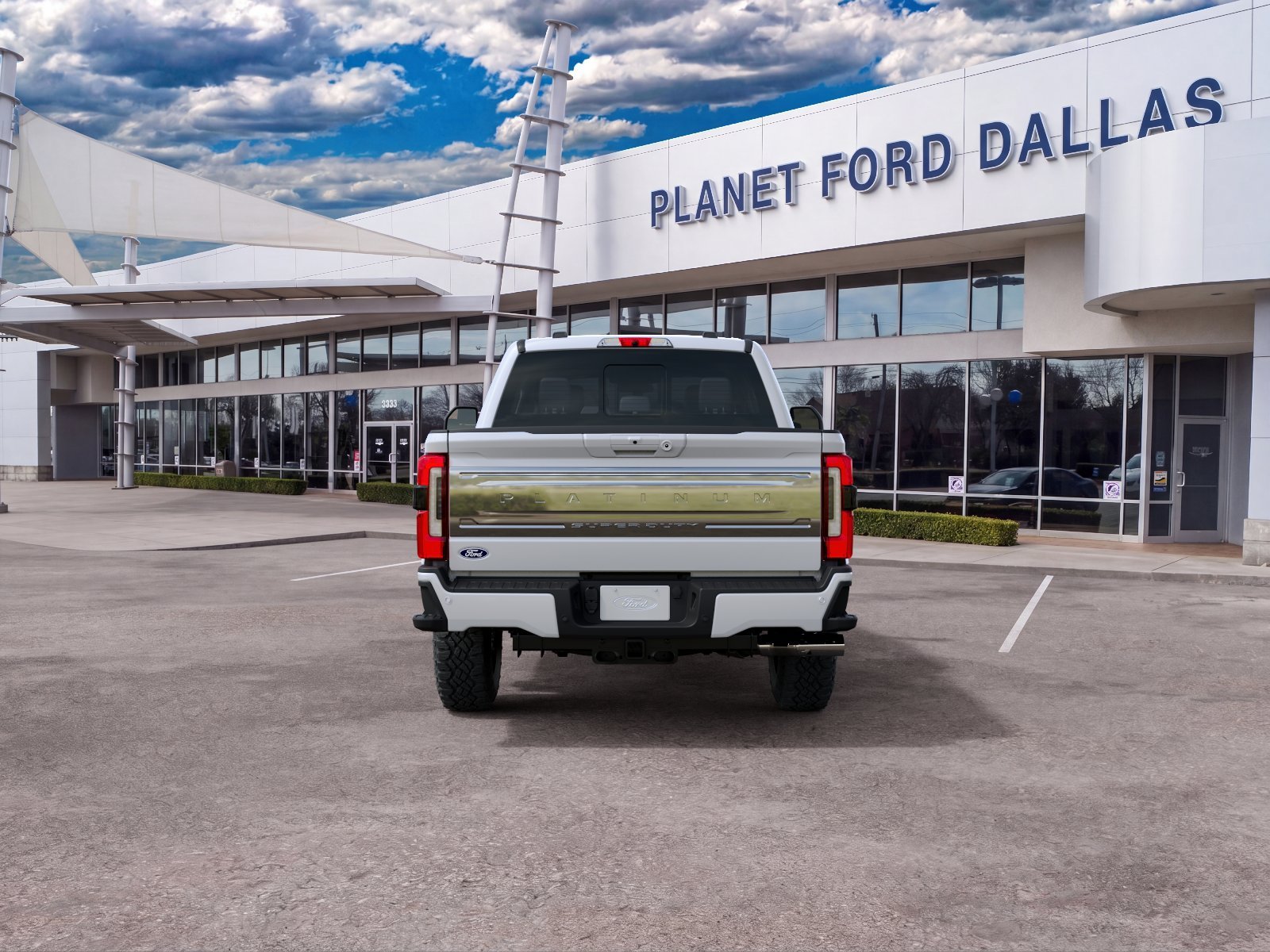 New 2027 Star White Ford F-250 Platinum image 7
