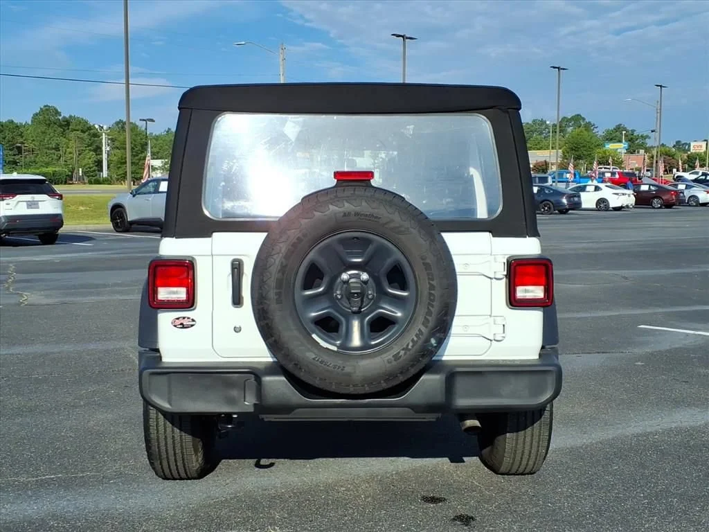 Used 2024 White Jeep 4-Door Sport 4x4 image 16