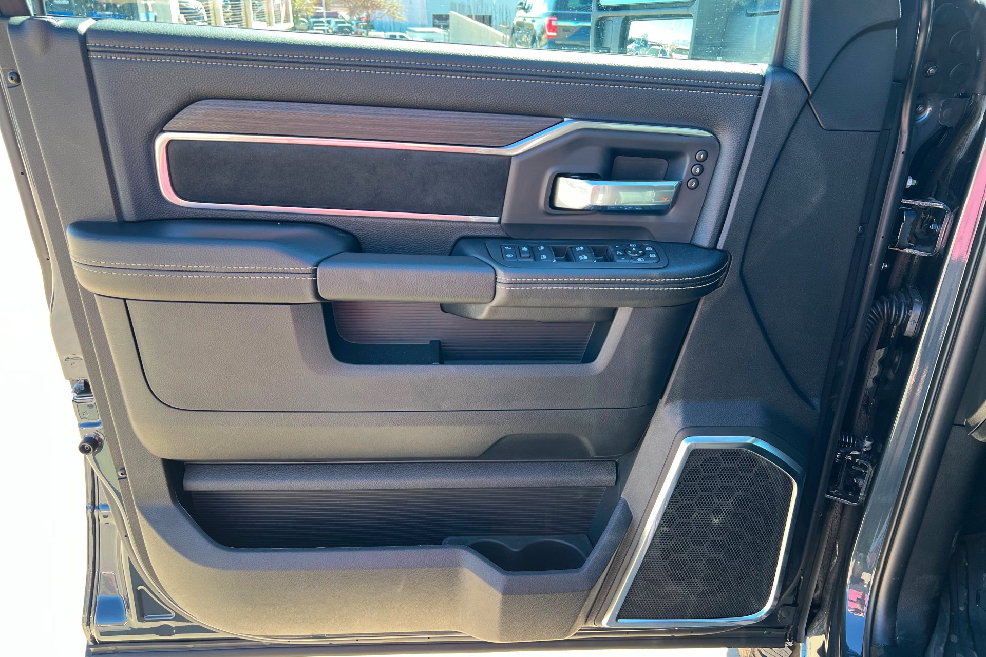 New 2026 Forged Blue Metallic Exterior Paint RAM Laramie image 15