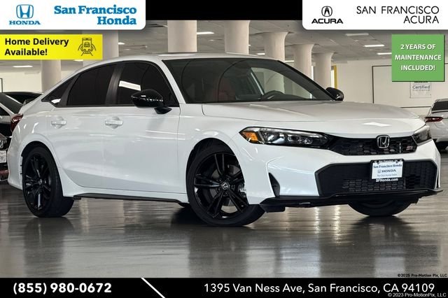 Certified Used 2025 Platinum White Pearl Honda  image 1