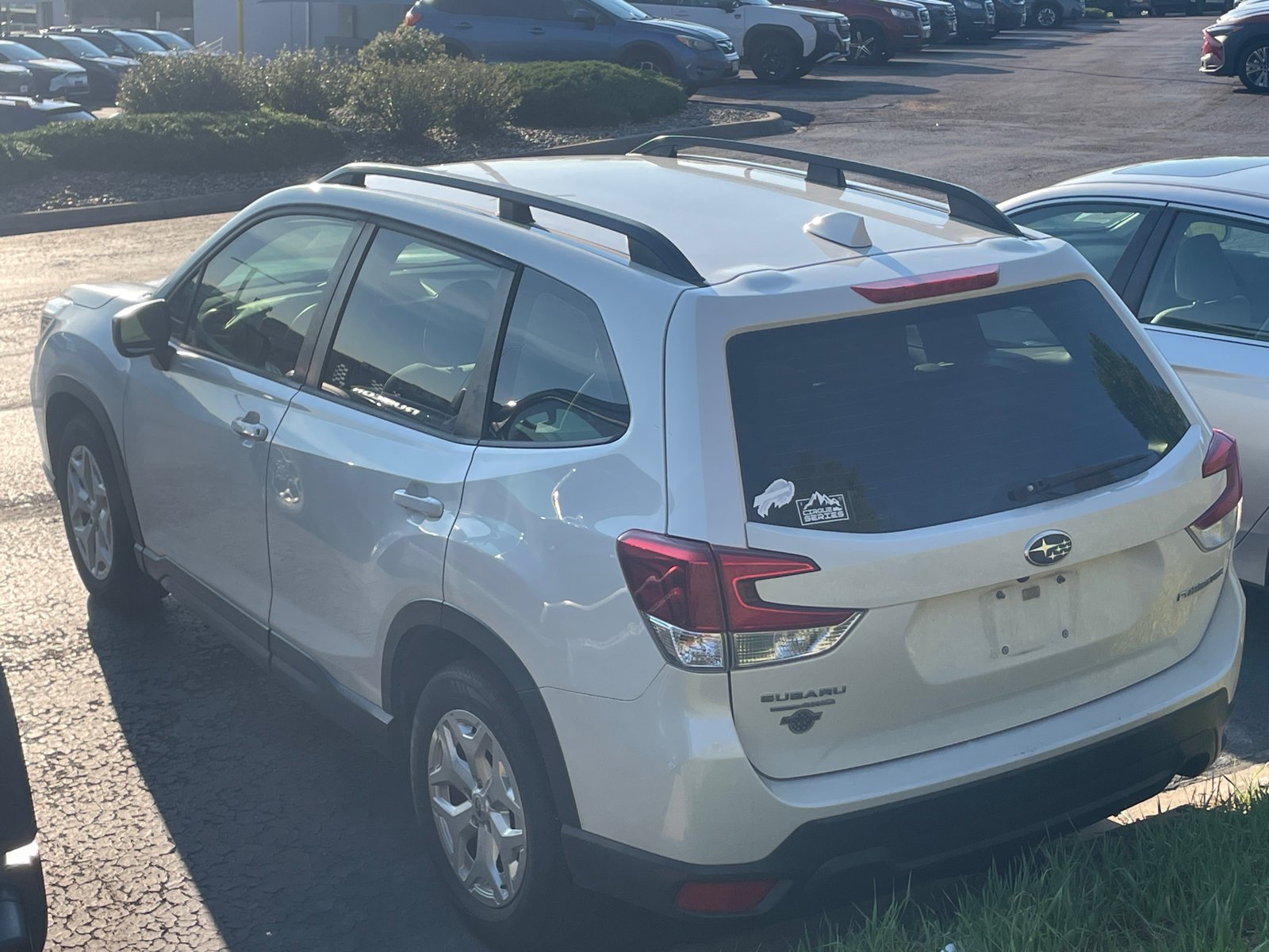 Used 2020 Crystal White Pearl Subaru  image 3