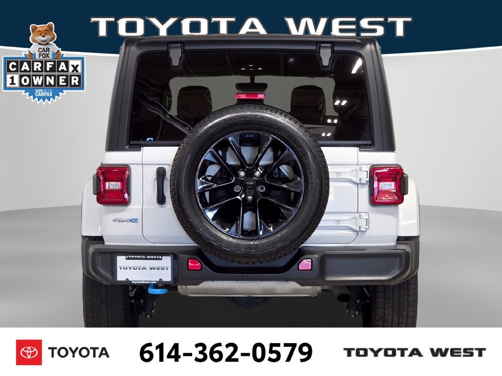 Used 2023 White Jeep Sahara 4xe image 8