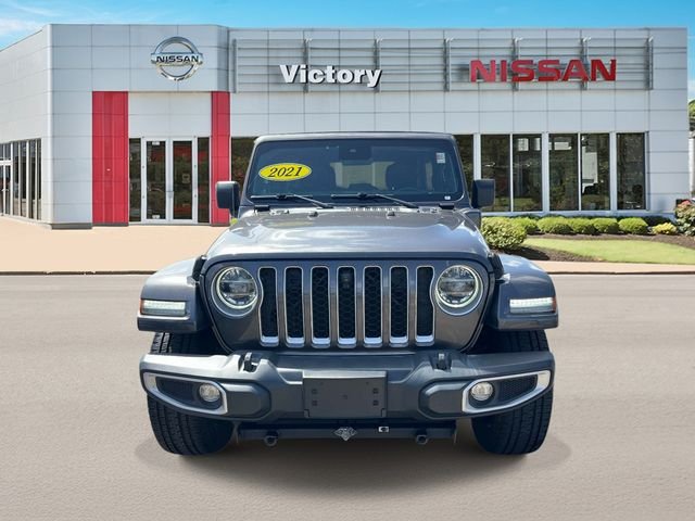 Used 2021 Gray Jeep Unlimited Sahara 4xe image 8