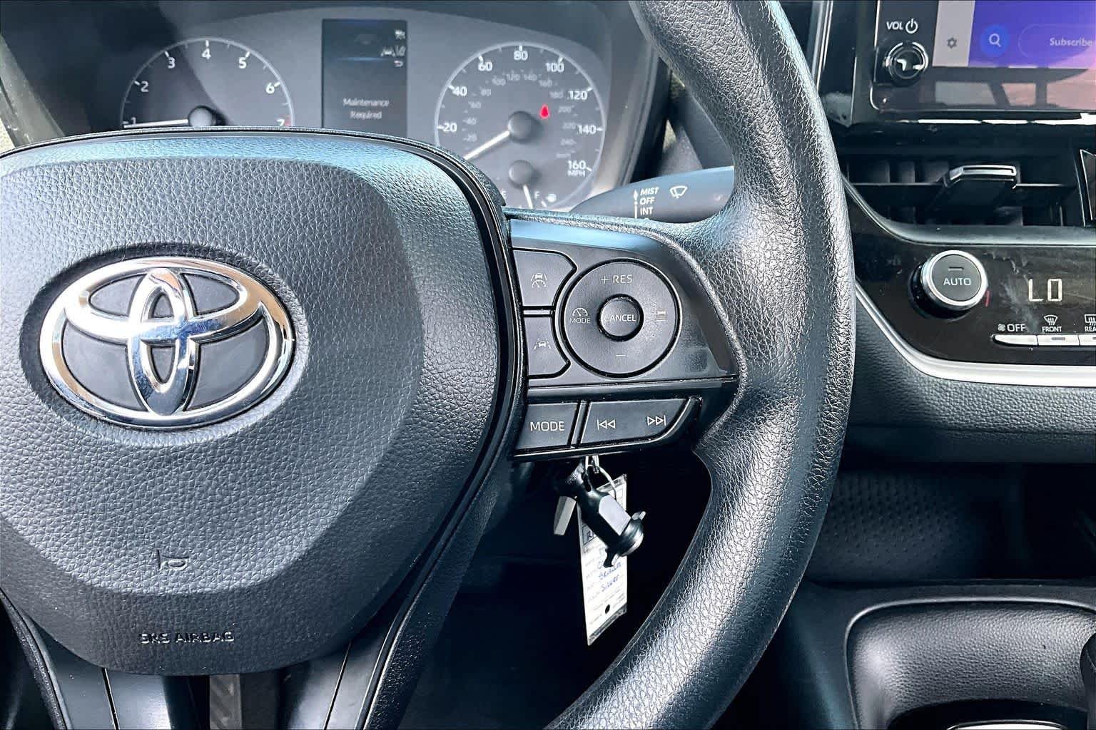 Used 2024 Classic Silver Metallic Toyota LE image 25